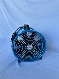 12-inch Axial Flow Low Noise Metal Construction Portable Industrial <b>Blower</b> Single/Three Phase 110V/220V/380V - Product Image 3