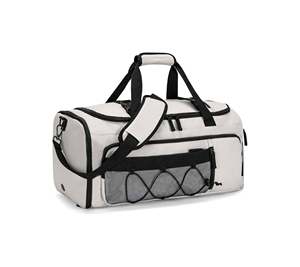 <b>Lightweight</b> Nylon Travel Backpack 35L Carry On <b>Suitcase</b> Fit Overhead Bin Flight Approved Size Gray with Laptop Compartment - Product Image 1