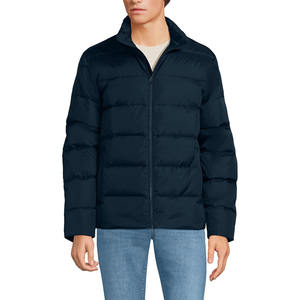 Chaqueta de Invierno Acolchada para Hombre, Estilo Urbano, con Cuello Alto, Bordado Frontal, Talla XL, 100% Poliéster Transpirable, Personalizable OEM - Product Image 1