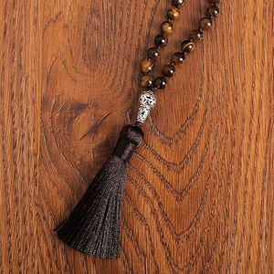 Cuentas de Oración Islámicas Tasbih Musulmán Dhikr Tasbeeh 100 Cuentas para Rezar, Portátiles, Regalo de Ramadán, Cuentas Redondas de Madera, MOQ Bajo - Product Image 5