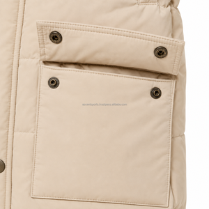 Veste d'hiver longue imperméable pour homme, parka épaisse et chaude, rembourrée, coupe-vent, à capuche, pour le ski, la neige, les activités de plein air, style décontracté, grande taille - Product Image 4