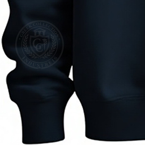 High Quality <b>Navy</b> Blue Men's <b>Women's</b> Crewneck Street Wear Sweatshirt Drop Shoulder Pullover Embroidered Greek Letter Custom Logo - Product Image 6