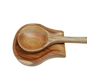 Soporte de descanso de cuchara de madera rectangular ecológico para Decoración de mesa de cocina para Año Nuevo chino - Product Image 2