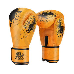 Guantes de Boxeo Profesionales Royal de 6oz, 8oz, 10oz, 12oz, 14oz y 16oz, de Piel Sintética, para Entrenamiento de Sanda, para Adultos, con Logotipo Impreso - Product Image 1