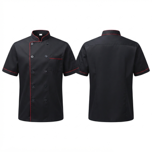 เสื้อเชฟยูนิเซ็กซ์ Sales Blackhardson ผ้าทวิลโพลีเอสเตอร์/คอตตอนคุณภาพพรีเมียม 200 GSM แขนสั้น สีน้ำเงินรอยัล พิมพ์ลายซิลค์สกรีน - Product Image 4