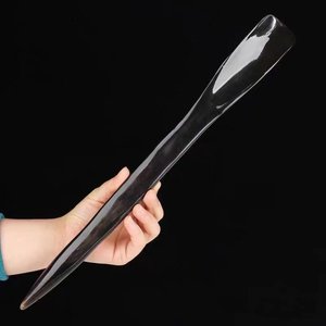 Chausse-pied artisanal en corne de buffle naturelle, de haute qualité, écologique, moderne, pour hommes/femmes, taille personnalisée, durable et artistique - Product Image 1