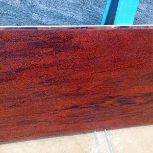 Superficie pulida de losa de granito Premium multipatrón rojo de diseño moderno de estilo contemporáneo - Product Image 5