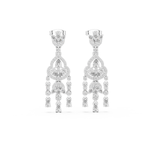 Meadow Magic 10K Gold Trendy Estilo coreano Pendientes colgantes de perlas Diseño colgante elegante para damas de honor y eventos - Product Image 4