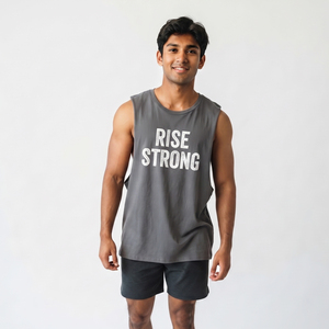Men <b>Loose</b> Fit Sleeveless Workout <b>Tank</b> <b>Top</b> 100% Polyester Crew Neck Workout Gym Wear Breathable Fitness Summer <b>Tank</b> <b>Top</b> - Product Image 1