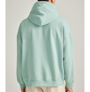 Sweat-shirts pour hommes avec logo personnalisé, coupe ajustée, respirants, en coton mélangé, streetwear d'hiver pour hommes, design tendance - Product Image 4