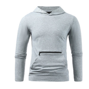 Sudadera de trabajo para hombre, de algodón grueso, con bolsillo canguro, para construcción y trabajos al aire libre. - Product Image 1