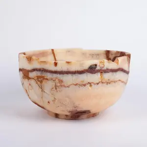 Cuenco de piedra clásico para decoración del hogar moderno, cuenco de piedra artesanal herencia, cuenco de piedra para decoración interior étnica, precio al por mayor - Product Image 1