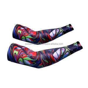 En plein air Compression Arm Warmer Sun UV Protection Sport Courir Vélo de Basket-Ball Volley-Ball Coude Bras Manches Couverture - Product Image 4