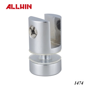 90 Degree Wall to Wall Glass Shelf Bracket Triangular Structure for Glass Clamp - Product Image 6