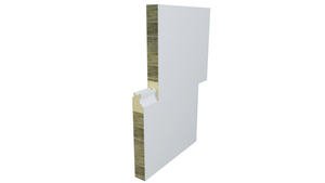 PROCK pour panneau mural extérieur, résistant à l'eau, résistant au feu, isolation thermique et acoustique pour bâtiments industriels, entrepôts - Product Image 3