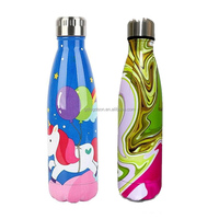 Souvenir du Portugal, logo personnalisé, gourde isotherme à double paroi en acier inoxydable de 17 oz, écologique, sans nickel, style américain