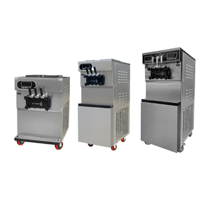 เครื่องทำไอศกรีมซอฟต์เสิร์ฟ KEIFU ICE38L แบบตั้งโต๊ะ สเตนเลสสตีล คอมเพรสเซอร์เดี่ยว สำหรับชานมไข่มุก - Product Image 2