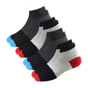 High Quality Custom Logo Breathable Summer Non Woven Disposable Men <b>Socks</b> Compression Cotton Printed Split Color - Product Image 2