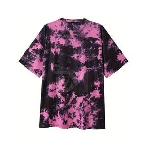 Camisetas de Hombre de Algodón con Hombros Caídos, Sublimadas, Tie Dye, con Logotipo Personalizado, Holgadas, Casuales, Anti-Pilling, Unisex - Product Image 2