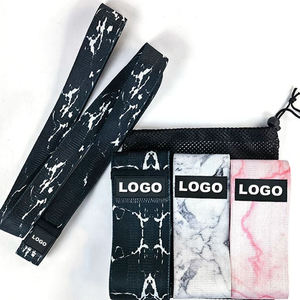 Bandas de resistencia para ejercicios con logo personalizado, duraderas, para yoga, gimnasio, fitness, glúteos, piernas, sentadillas y cadera. - Product Image 6