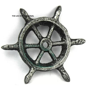 Poids de papier décoratif en aluminium brut antique argenté de style nordique pour table et décoration intérieure - Product Image 6