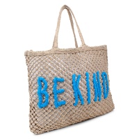 Sac fourre-tout en macramé fait main en jute naturelle pour femme, idéal pour l'été, la plage, les voyages, le shopping – Vente en gros