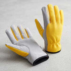 Guantes de Mecánico de Cuero Sintético Resistentes para Seguridad Industrial, Protección de Manos Suave y Cómoda, Guantes para Actividades al Aire Libre - Product Image 4