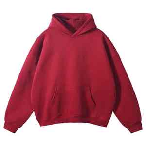 Sudadera con Capucha para Hombre, Ecológica, Transpirable, de Manga Larga, Tejido de Poliéster y Rayón, Corte Regular, Color Sólido - Product Image 6