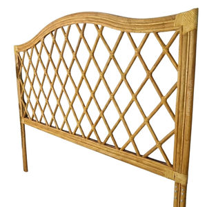 Tête de lit bohème en rotin naturel écologique, artisanale, en osier, vente en gros Vietnam, tête de lit arquée en rotin pour chambre à coucher - Product Image 5