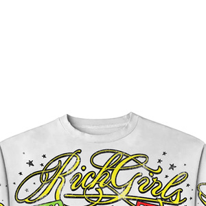 T-shirt à col roulé à manches courtes pour homme, en coton 100% tricoté, avec logo imprimé sérigraphié sur le devant, écologique, vente directe usine - Product Image 4