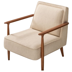 Nuevo modelo de muebles elegantes de madera para sillas de restaurante con espuma gruesa y tela suave para adaptarse a todos los conceptos interiores - Product Image 3