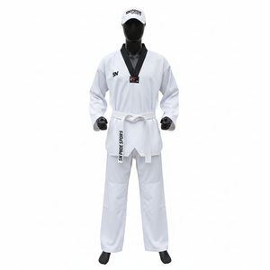 Traje de Taekwondo de Artes Marciales Hecho a Medida, Servicio OEM, Ropa de Karate y Judo, Kimono de Jujitsu de Alta Calidad para Entrenamiento, Uniforme de Taekwondo - Product Image 1