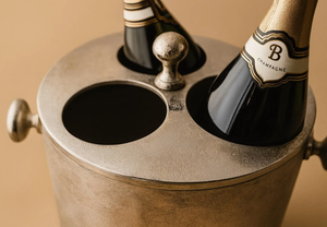 Seau à glace 2026 pour bière, vin et champagne – Qualité supérieure, en métal, fait main, design excellent, panier refroidisseur et glacière pour bouteilles - Product Image 3