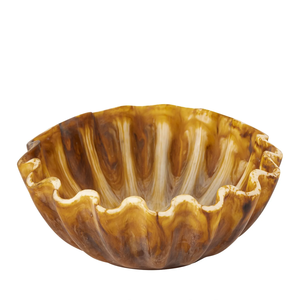 Modern Polished Marbled <b>Ceramic</b> Mixing <b>Serving</b> Dish Luxury Custom Branding Decorative <b>Bowl</b> for Party | Faiza Craft - Product Image 3