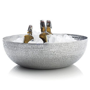 Cubo enfriador de bebidas vintage martillado al por mayor, cubo de hielo de acero inoxidable, cubo de vino de metal para fiestas al mejor precio - Product Image 6