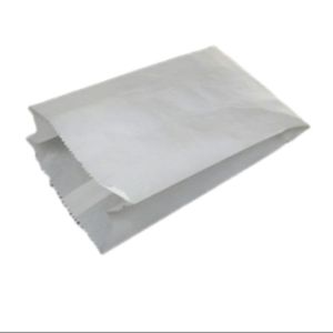 Easy to Handle White Side Gusset Bag 5.5x9.5x2.25 for Bakery & <b>Snack</b> Packaging Available at Wholesale Price - Product Image 2
