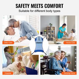 Universal 400LBS Full Body Patient Lift Sling Equipo de ayuda médica para pacientes - Product Image 6