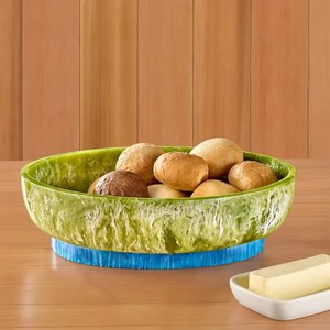 Bol à salade en résine époxy, vaisselle multifonctionnelle, décoration de table, bol à salade, soupe, collation, au meilleur prix - Product Image 5