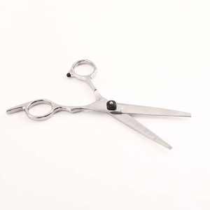 Ensemble d'outils de coupe professionnels en acier inoxydable de qualité supérieure, ciseaux de salon, kit de barbier, lame plate à dents aiguisées de 6 pouces, ANAAIF - Product Image 5