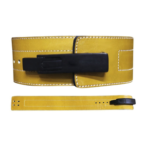 Cinturones de levantamiento de pesas de 13mm-10mm con logo personalizado / Cinturones de powerlifting para gimnasio, de cuero, con soporte lumbar resistente. - Product Image 4