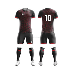 Maillot de football personnalisé de haute qualité ensemble d'uniformes sportifs kits complets de football d'équipe avec sublimation complète service OEM de style haut - Product Image 3