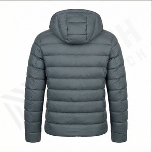 Veste bouffante chaude de style à la mode personnalisée pour hommes veste bouffante de conceptions de mode OEM veste bouffante imperméable de rue veste bouffante en duvet de canard - Product Image 3