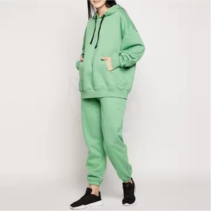 Conjunto Deportivo de Moda para Mujer, Chaqueta Corta con Cierre y Pantalones Anchos, Conjunto de Dos Piezas a la Moda - Product Image 4
