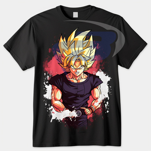New Stylish Men's Loose Printed Anime T-<b>Shirts</b> Multi Pattern Stock <b>100</b>% Cotton Short-Sleeved Anime T-<b>Shirts</b> For Men's Women's - Product Image 1