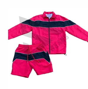 Conjunto Deportivo Corto Impermeable Ligero Personalizado Unisex, Chaqueta Cortavientos de Diseño Personalizado de Alta Calidad con Cremallera para Hombre - Product Image 4