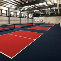 Estructura de acero Gimnasio Edificio Prefab Indoor Sports Hall Center para baloncesto Fútbol Tenis
