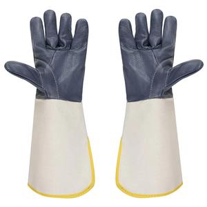 TIG Welding Glove Work MIG Sheep Skin Leather TIG Argon <b>Arc</b> Soft Goat Leather <b>Welder</b> Work Glove - Product Image 1