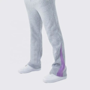 Sweat-shirt à capuche gris pour homme, couleur unie, en coton, manches longues, décontracté, avec cordon de serrage, poches latérales, vêtement d'automne - Product Image 5