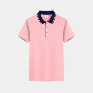 Camisa de Manga Corta para Hombre, Color Sólido, Tejido de Punto, Estilo Casual, Corte Regular, Cuello con Botones, Diseño Tejido, 100% Algodón Orgánico - Product Image 1