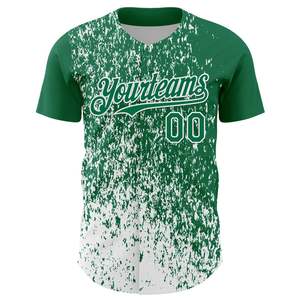 Maillot de baseball personnalisé par sublimation, 100 % polyester, séchage rapide, respirant, uniforme d'équipe, chemise de baseball pour homme à boutons intégraux - Product Image 2